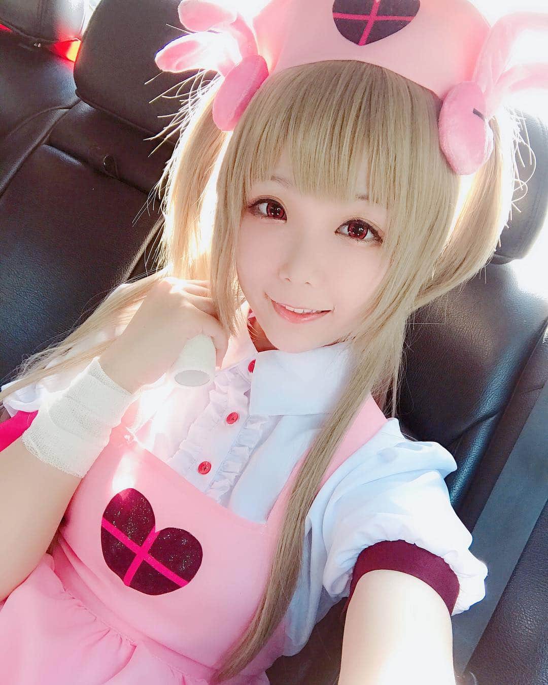 小桃のインスタグラム：「🍆🍆🍆✨ #名取さな #さなちゃん #natorisana  #Vtuber #Vyoutuber #virtualyoutuber  #バーチャルyoutuber #バーチャルナース #バーチャルユーチューバー #コスプレ #cosplay」