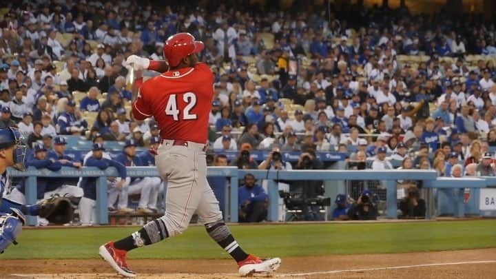 ヤシエル・プイグのインスタグラム：「Thank you Los Angeles! ❤️🙏⚾️ #puigstillyourfriend #mlb #LA #love #baseball #fans」