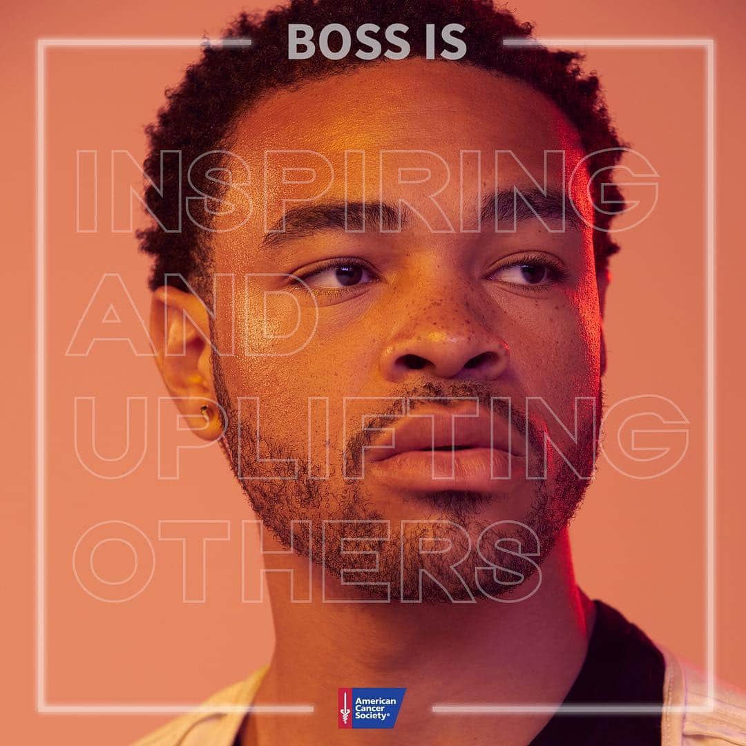 Maejorさんのインスタグラム写真 - (MaejorInstagram)「Inspiring and uplifting others...that's my definition of what it means to be a BOSS. Grateful to work w @americancancersociety working towards saving and improving lives.  BeatCancerLikeABoss.com」4月17日 1時50分 - maejor