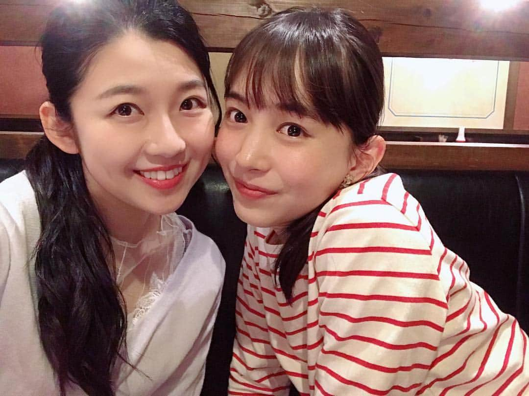 磯原杏華さんのインスタグラム写真 - (磯原杏華Instagram)「😚💞🥺 #井桁弘恵 #ぴろ」4月17日 12時11分 - isoharakyoka_box