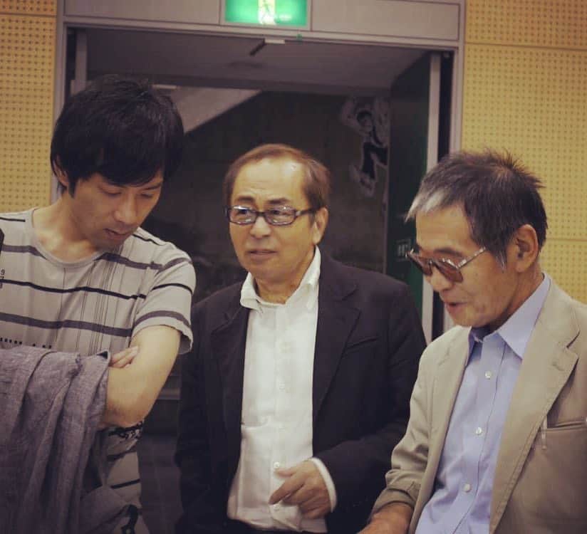 鈴木央紹のインスタグラム：「モンキーパンチさん、柔らかく暖かな雰囲気が印象的な、そしてルパン三世を生んだすごいお方でした。 ありがとうございました。 心よりご冥福をお祈りいたします。 写真は10年前、モンキーパンチさんと大野雄二さんと。 大切な思い出です。」