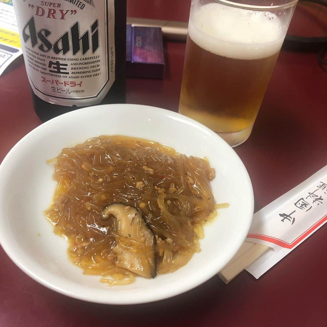 玉袋筋太郎さんのインスタグラム写真 - (玉袋筋太郎Instagram)「養生ドリンクと 滋養麻婆春雨」4月17日 12時36分 - sunatamaradon