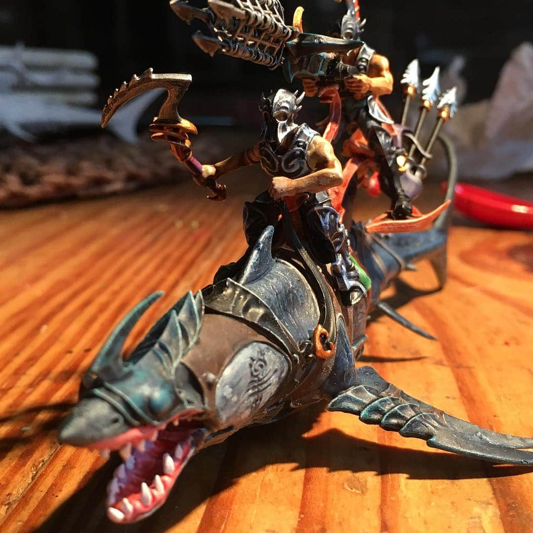 キーファー・ハベルさんのインスタグラム写真 - (キーファー・ハベルInstagram)「#warhammer #painting #wip」4月17日 4時53分 - chiefkeifofreef