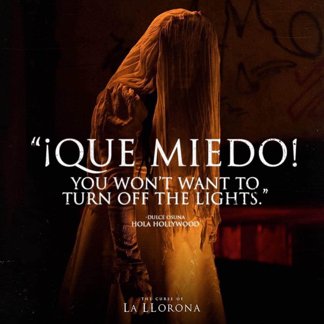 Warner Bros. Picturesさんのインスタグラム写真 - (Warner Bros. PicturesInstagram)「Are you afraid of the dark? Watch The Curse of #LaLlorona come to life Thursday. Get tickets now at the link in bio.」4月17日 6時32分 - wbpictures