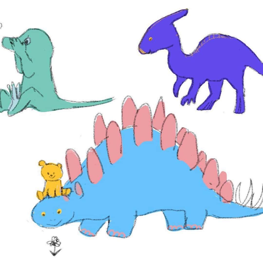 momoroさんのインスタグラム写真 - (momoroInstagram)「#恐竜の日 #dinosaur #恐竜」4月17日 7時33分 - momoro6666