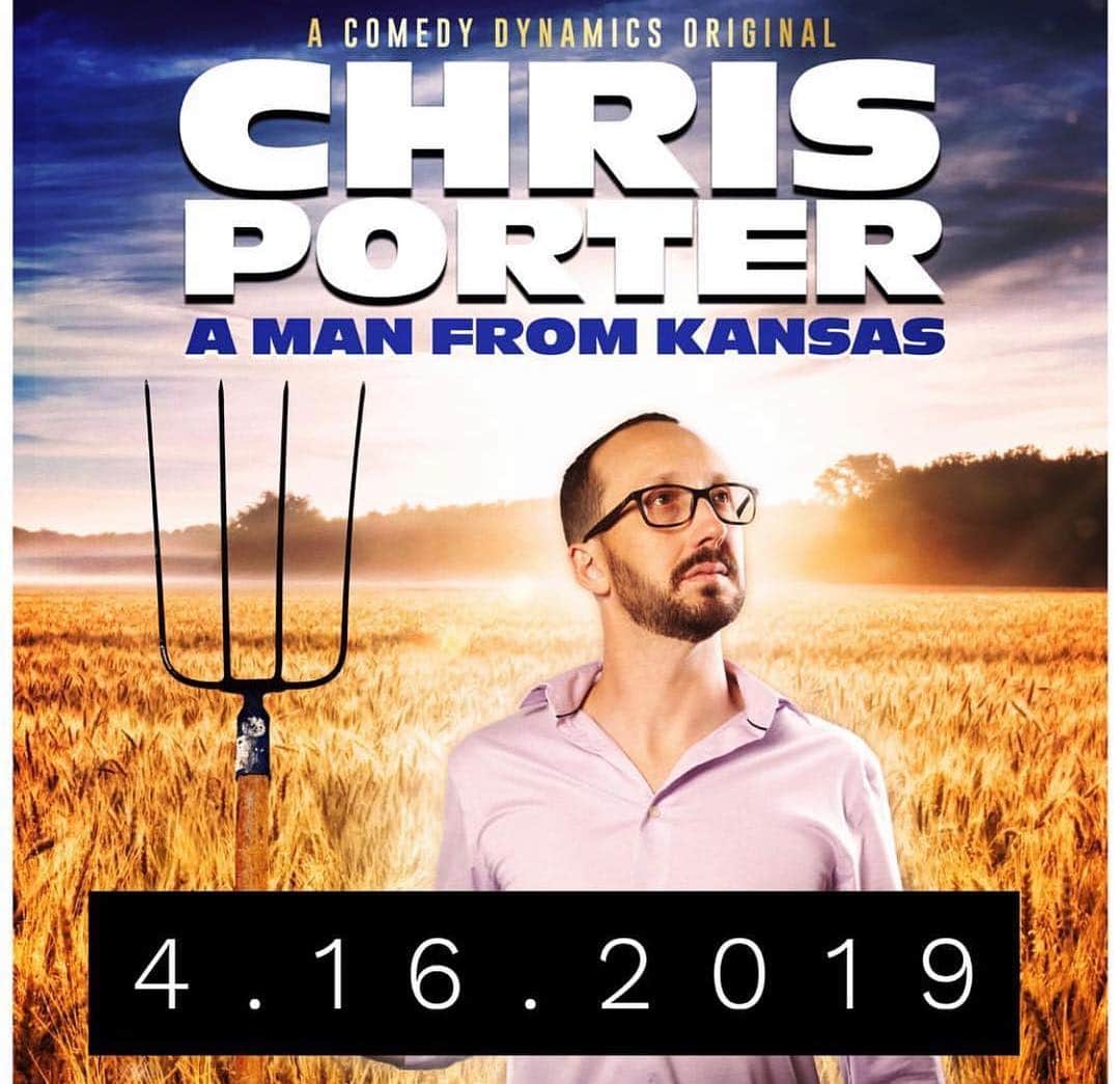 Shinedownさんのインスタグラム写真 - (ShinedownInstagram)「Today our friend and standup comedy genius .. once called the “Almost Brad Pitt of comedy” @iamchrisporter released his new special “A man from Kansas”  It’s hilariously funny .... (trust me we watched 49 edits of it on the tour bus)  Congrats Porter! We love you.  Everyone go check this out」4月17日 7時57分 - shinedown