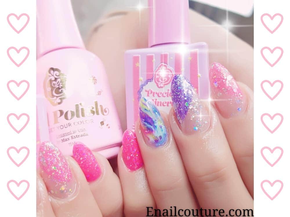 Max Estradaさんのインスタグラム写真 - (Max EstradaInstagram)「Enailcouture.com happy gel overlay with our precious minerals and gel polish fir art and glitter gels! Made in the USA Enailcouture.com spring collection is here !!! Bunny picnic with gunny gel and shinee with our luxury diamonds and bb mini parka sealed with wonder gel Enailcouture.com #ネイル #nailpolish #nailswag #nailaddict #nailfashion #nailartheaven #nails2inspire #nailsofinstagram #instanails #naillife #nailporn #gelnails #gelpolish #stilettonails #nailaddict #nail #💅🏻 #nailtech#nailsonfleek #nailartwow #네일아트 #nails #nailart #notd #makeup #젤네일  #glamnails #nailcolor  #nailsalon #nailsdid #nailsoftheday Enailcouture.com happy gel is like acrylic and gel had a baby ! Perfect no mess application, candy smell and no airborne dust ! Enailcouture.com」4月17日 8時46分 - kingofnail