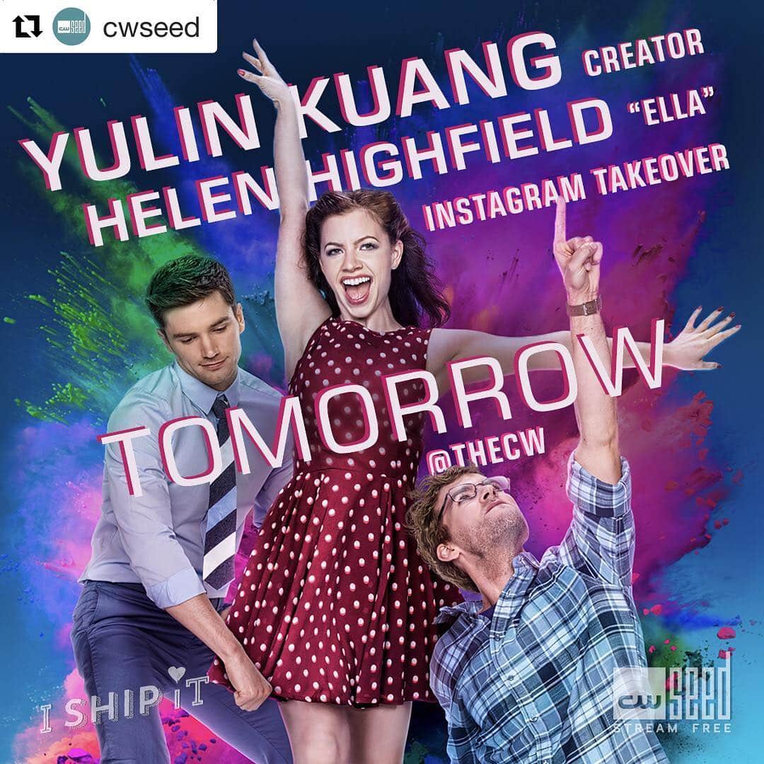 The CWさんのインスタグラム写真 - (The CWInstagram)「You’ve got one week left to stream #IShipIt on @cwseed and one single day before creator @yulin.kuang and star @helenhighfield take over our Instagram!」4月17日 9時31分 - thecw