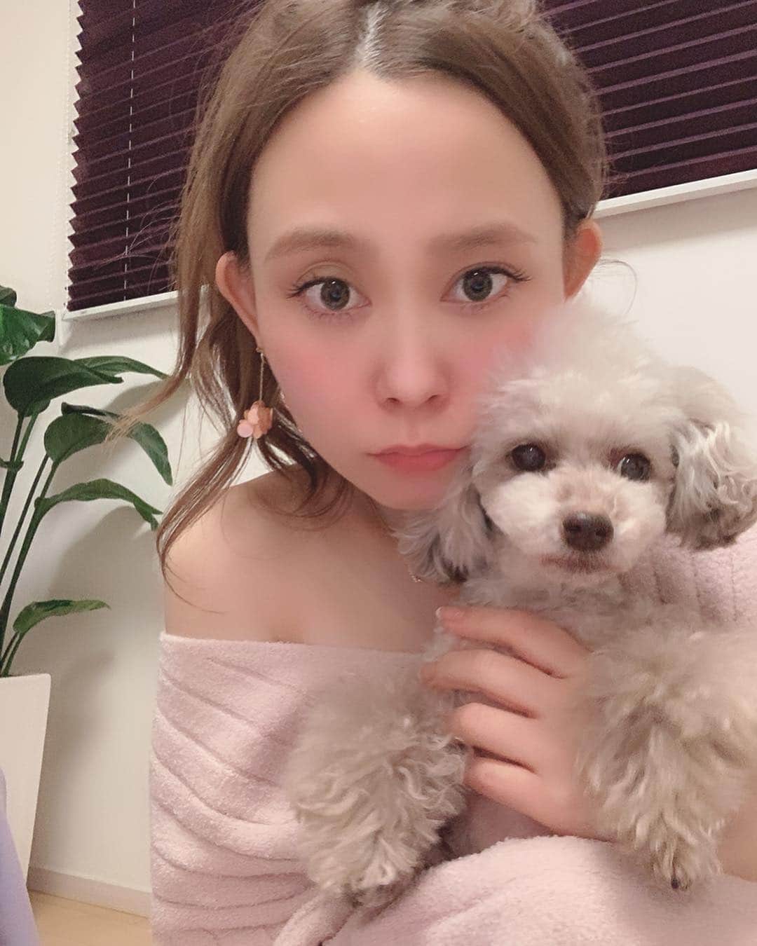 本田しおりのインスタグラム：「一緒に写真撮るの嫌がられる🤦🏼‍♂️💦」