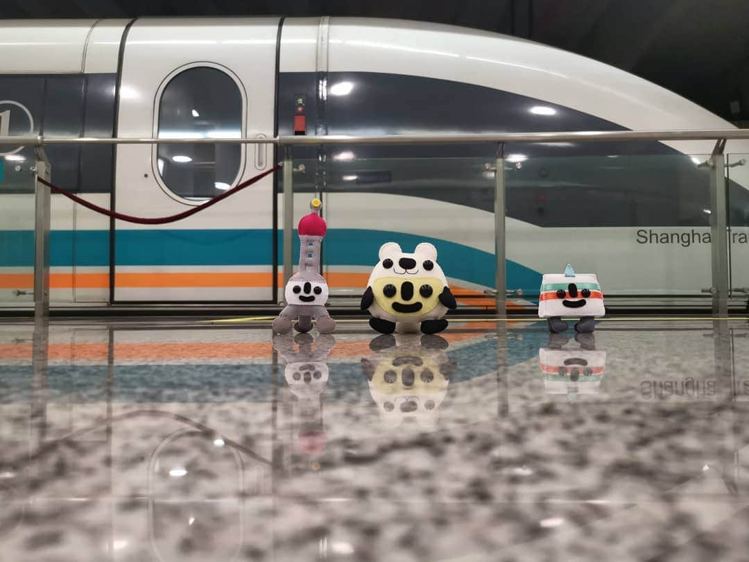 のインスタグラム：「#maglev #transrapid #airportexpress #shanghai #リニア鉄道館 #上海」