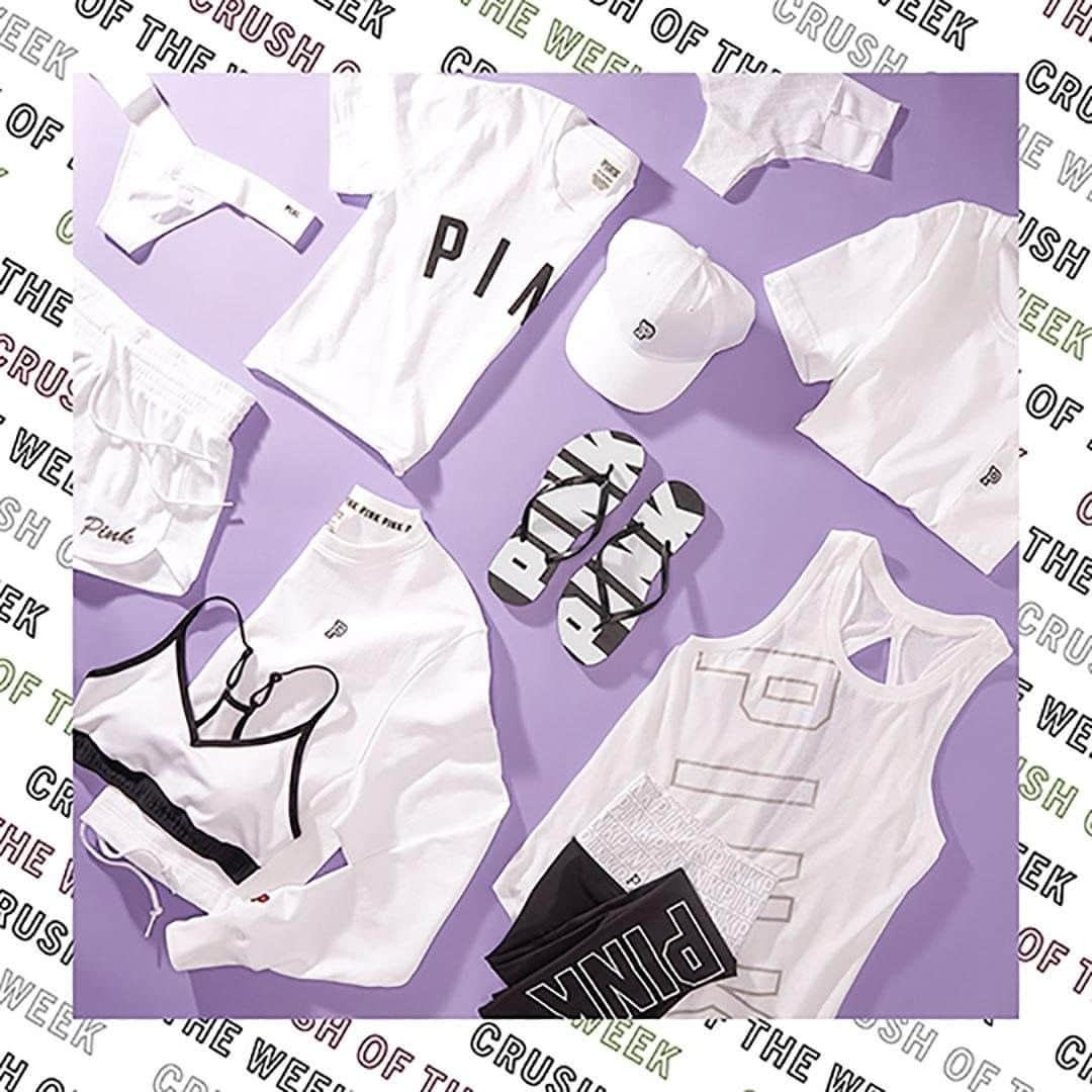 Victoria's Secret PINKさんのインスタグラム写真 - (Victoria's Secret PINKInstagram)「Crush of the Week: White hot! Leave 🔥🔥🔥 below ‘cuz we know you want everything!」4月17日 22時01分 - vspink