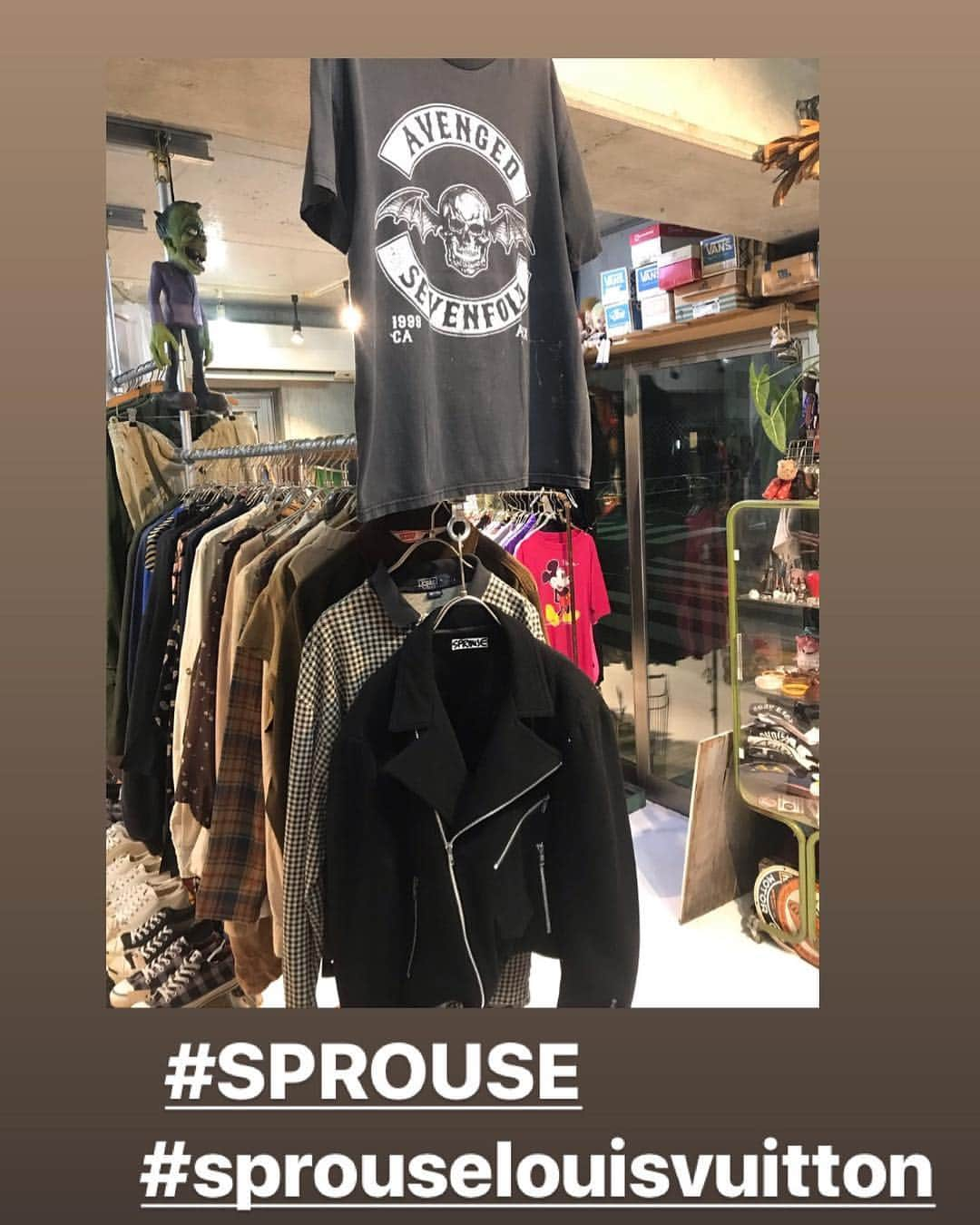 DROP...vintage select shopさんのインスタグラム写真 - (DROP...vintage select shopInstagram)「#sprouse #louisvuitton」4月17日 22時04分 - tokyo_drop