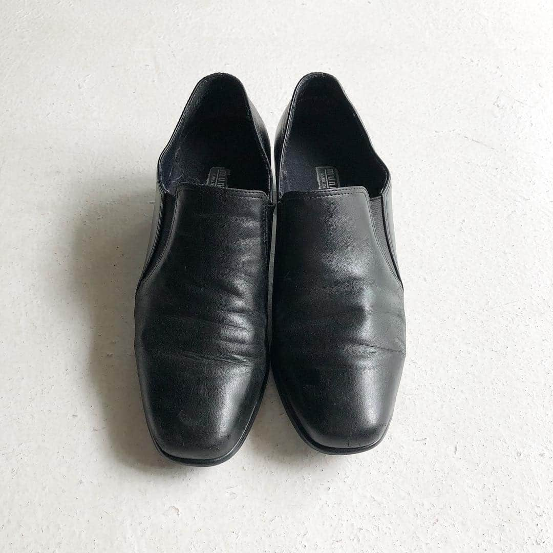 DROP...vintage select shopさんのインスタグラム写真 - (DROP...vintage select shopInstagram)「【New stuff】 munro AMERICAN side gore black leather shoes size 24cm位 PRICE ¥5900-(+TAX) DMへお問い合わせ宜しくお願い致します」4月17日 13時54分 - tokyo_drop