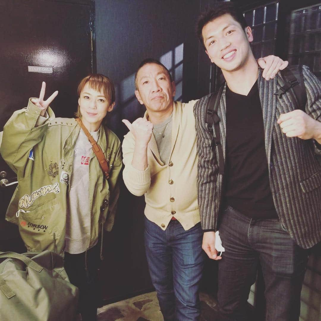 佐藤仁美さんのインスタグラム写真 - (佐藤仁美Instagram)「村田くんと大橋社長(ハシゴ酒に出てた人w) #結局 #泥酔 #楽しかったー」4月17日 14時00分 - sato.hitomi.19791010