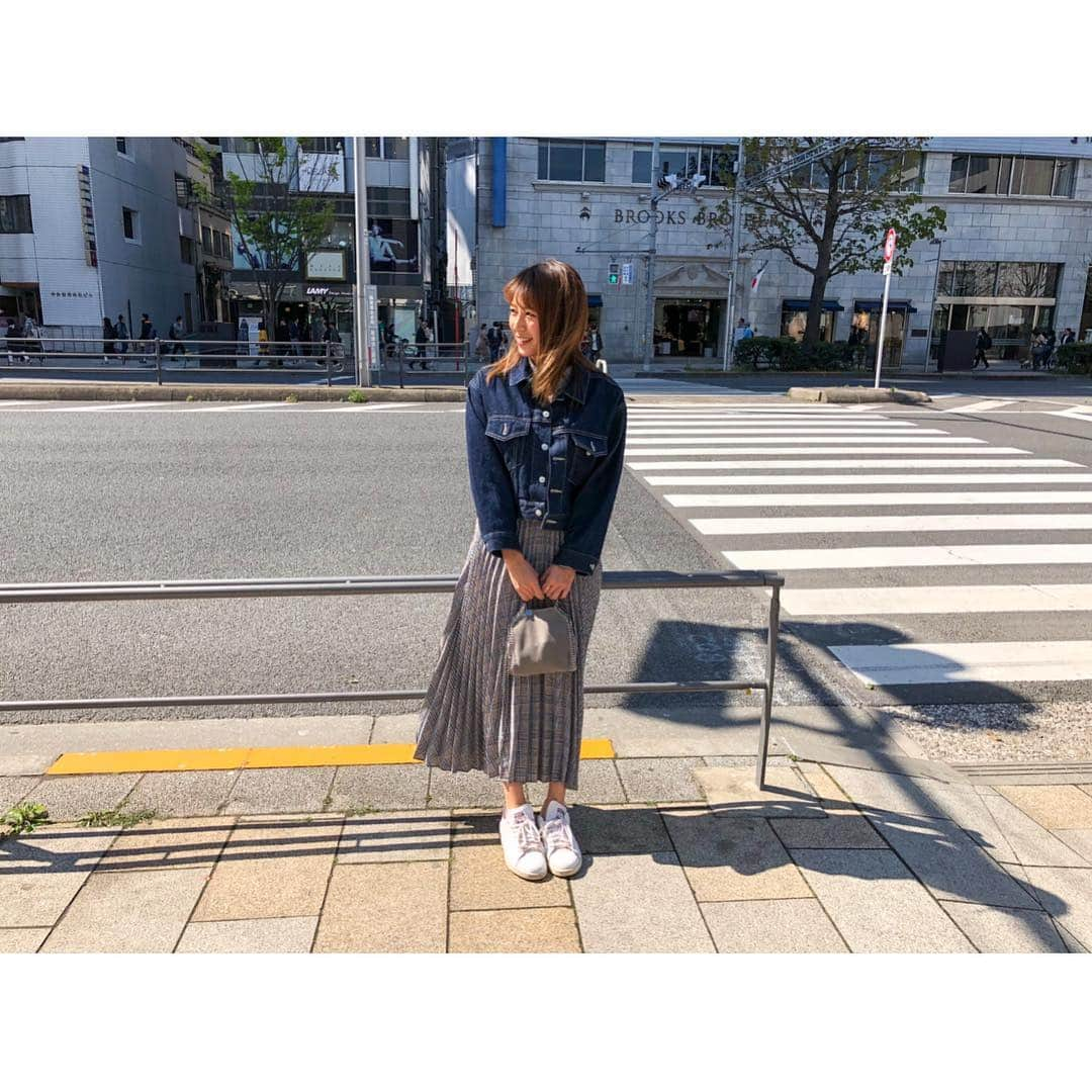 林弓束さんのインスタグラム写真 - (林弓束Instagram)「ある日のわたし👗 #ワンピース #ootd #ゆづしふく」4月17日 14時17分 - hayashiyuzuka