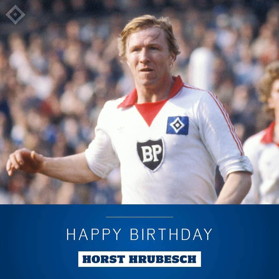 ハンブルガーSVさんのインスタグラム写真 - (ハンブルガーSVInstagram)「Wir gratulieren Horst #Hrubesch herzlich zum 6⃣8⃣. Geburtstag und wünschen viel Glück sowie Gesundheit für das kommende Lebensjahr 🎁🎉🎂 #nurderHSV  __ 📸 @witters_sportfotografie」4月17日 15時48分 - hsv