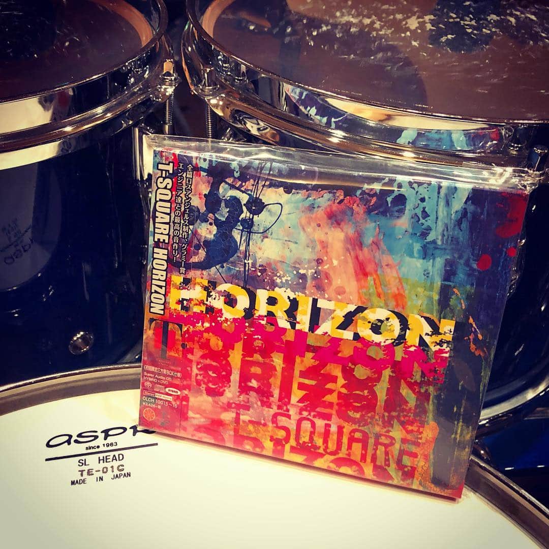 坂東慧さんのインスタグラム写真 - (坂東慧Instagram)「出来上がりました！ T-SQUARE ニューアルバム『HORIZON』4/24発売です！ #tsquare #newalbum #horizon」4月17日 16時53分 - bandohsatoshi