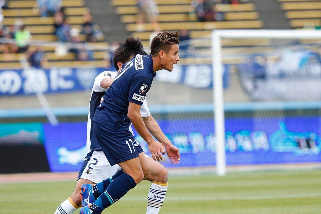松田力のインスタグラム：「☑️📷⚽️ #avispa #アビスパ福岡 #jリーグ #jleague #松田力 #福岡」