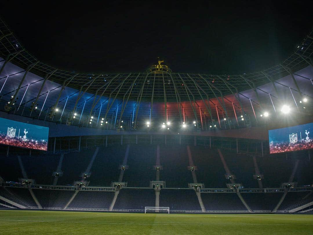 トッテナム・ホットスパーFCさんのインスタグラム写真 - (トッテナム・ホットスパーFCInstagram)「🏈 First @NFL games at new stadium revealed! . 🆚 @chicagobears at @raiders (6 October 2019 - 6pm) . 🆚 @panthers at @buccaneers (13 October 2019 - 2.30pm)」4月17日 23時03分 - spursofficial