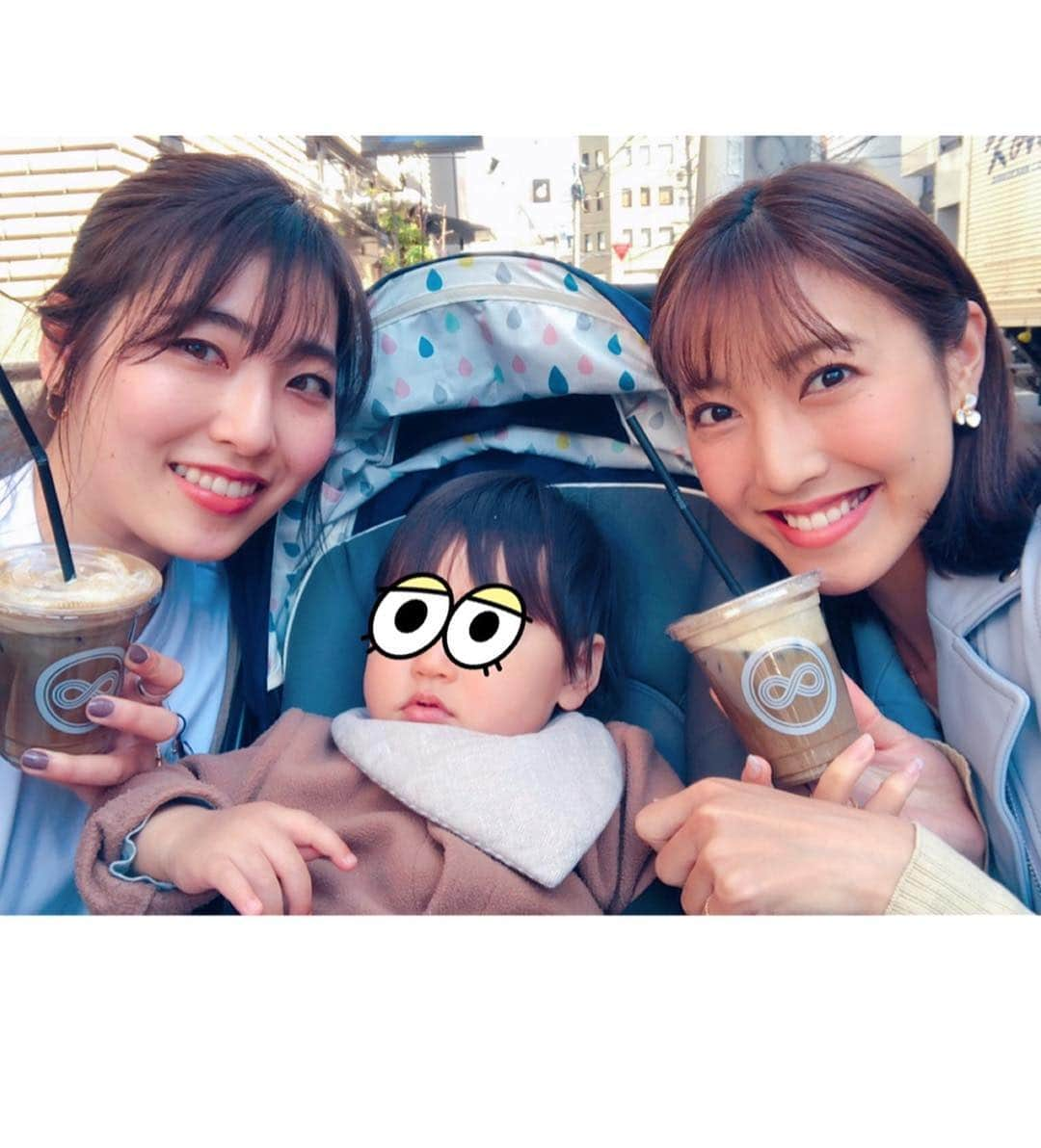 小澤陽子さんのインスタグラム写真 - (小澤陽子Instagram)「in private❁  たまには女の子らしい投稿を…😂🌸. . 可愛くて美味しい、カフェ巡りしました🥰☕️ . . #まずは映える甘いドリンクよりも #茶色いスッキリ美味しいドリンクを選ぶ #歳をとったと感じる瞬間 #ほうじ茶ラテ #ドーナツといちごみるく #美味しすぎた #偉大な母になっていた友人 #初対面あっきー #元気に大きく育ってね👶🏻 #オフday♪」4月17日 18時27分 - yoko.ozawa729