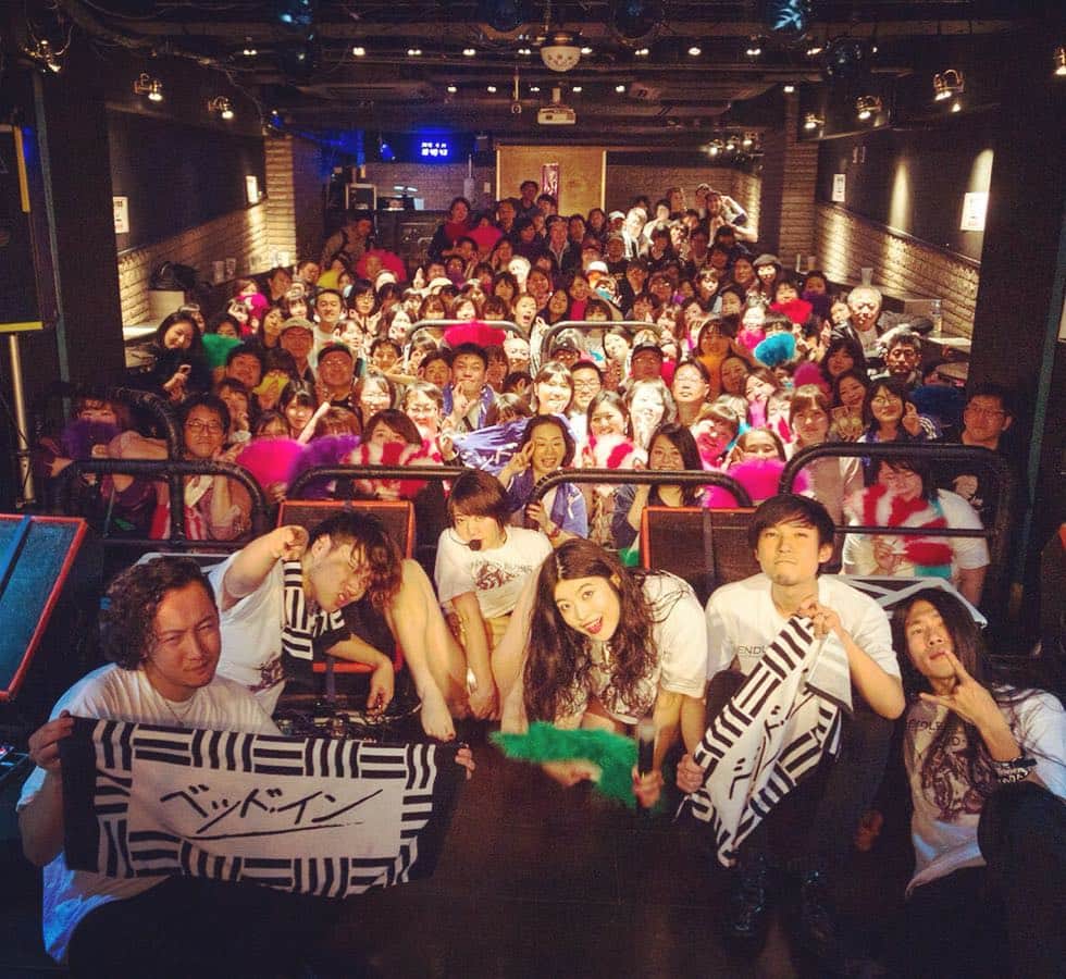 益子寺かおりさんのインスタグラム写真 - (益子寺かおりInstagram)「‪みんなの下半身の「ほや」をカタくしまくりの仙台2days…♡楽し過ぎて余淫がゴイス〜！‬ ・ ‪改めまして、仙台HooK様でのワンマン●おギグ＆タワーレコード仙台おパルコ店様での淫ストア、会いにきてくれた性徒諸クンたち、サンクスモニカ…！ ・ ‬第二の性地でもある仙台でのワンマン●＆濃厚な触れ愛タイムが叶ってマンモスうれPかったわ！ ・ ‪今週のツアーも君は1000%でお届けするわ！おマンちしてる！‬ ‪◆4/19（金）西川口HEARTS‬ ‪◆4/20（土）柏 Thumb Up‬ ‪・ #Endlessbubble #ベッドイン #bedin」4月17日 18時28分 - kaori_masuco