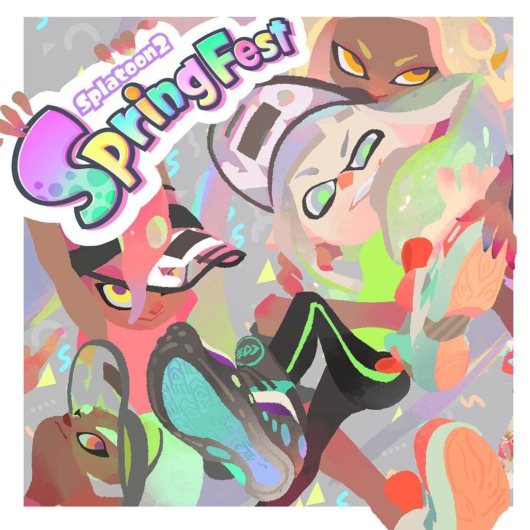 任天堂さんのインスタグラム写真 - (任天堂Instagram)「#スプラトゥーン2 #Splatoon2 #フェス #SpringFest #NintendoSwitch #Nintendo #任天堂」4月17日 18時29分 - nintendo_jp