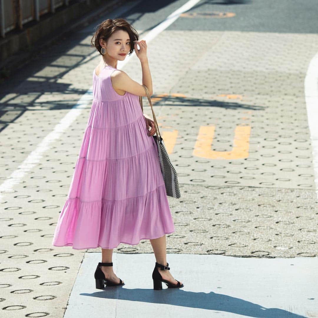 UNRELISHさんのインスタグラム写真 - (UNRELISHInstagram)「. . UNRELISH SUMMER PRE ORDER . . ✓ ローンティアードワンピース 8,900yen . . #UNRELISH #アンレSNAP #ティアードワンピース #ワンピース」4月17日 19時20分 - unrelish_official