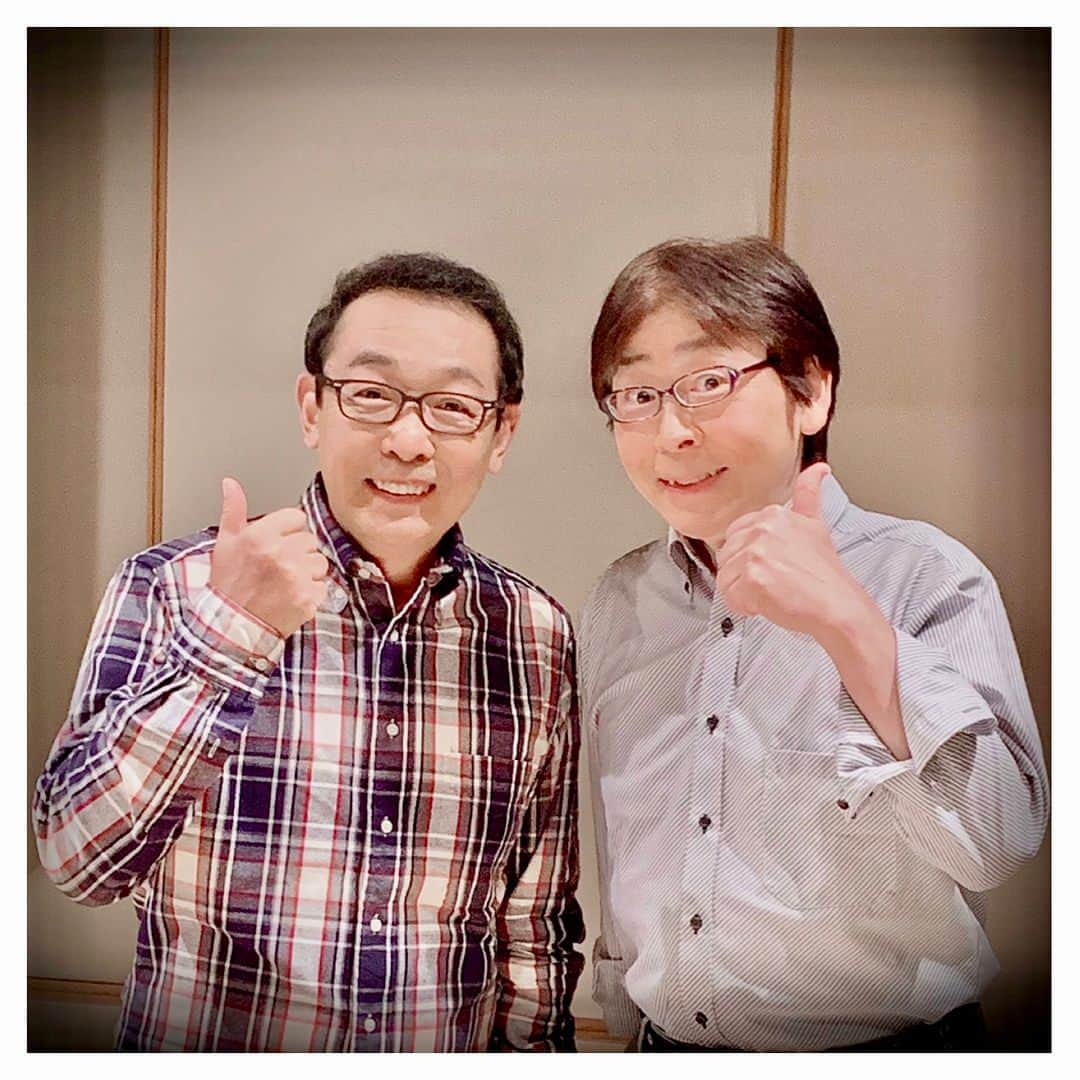 さだまさしさんのインスタグラム写真 - (さだまさしInstagram)「寺島尚正さんと📸 2人でラジオの特番録ったじょ〜📻 文化放送ライオンズナイタースペシャル 「さだまさしのラストヘイセイ！ヤング  令和さんいらっしゃい！」 ４月26日(金)19:30〜20:30 （東海ラジオは５月6日12:00〜13:00） お楽しみに〜💓 . #寺島尚正 #さだまさし  #sadamasashi  #文化放送  #東海ラジオ」4月17日 20時03分 - sada_masashi