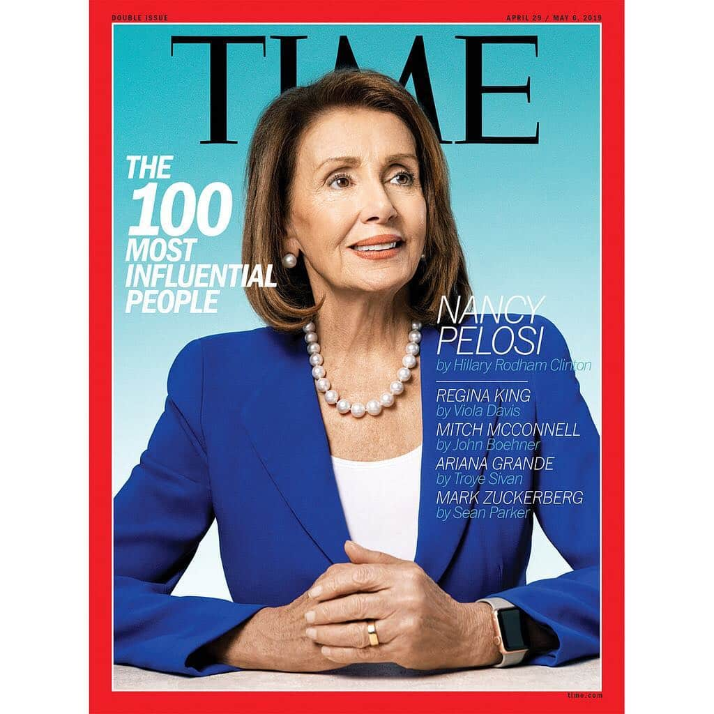 TIME Magazineさんのインスタグラム写真 - (TIME MagazineInstagram)「@speakerpelosi is one of the 100 most influential people of 2019. "Nancy Pelosi is living proof that when it comes to getting the job done, more often than not, it takes a woman," writes @hillaryclinton. See the full #TIME100 list at the link in bio, and swipe for a video interview with Pelosi. Photograph by @paridukovic for TIME. Video by @spencerbakalar, @francescatrianni and @ggarciapardo」4月17日 20時25分 - time