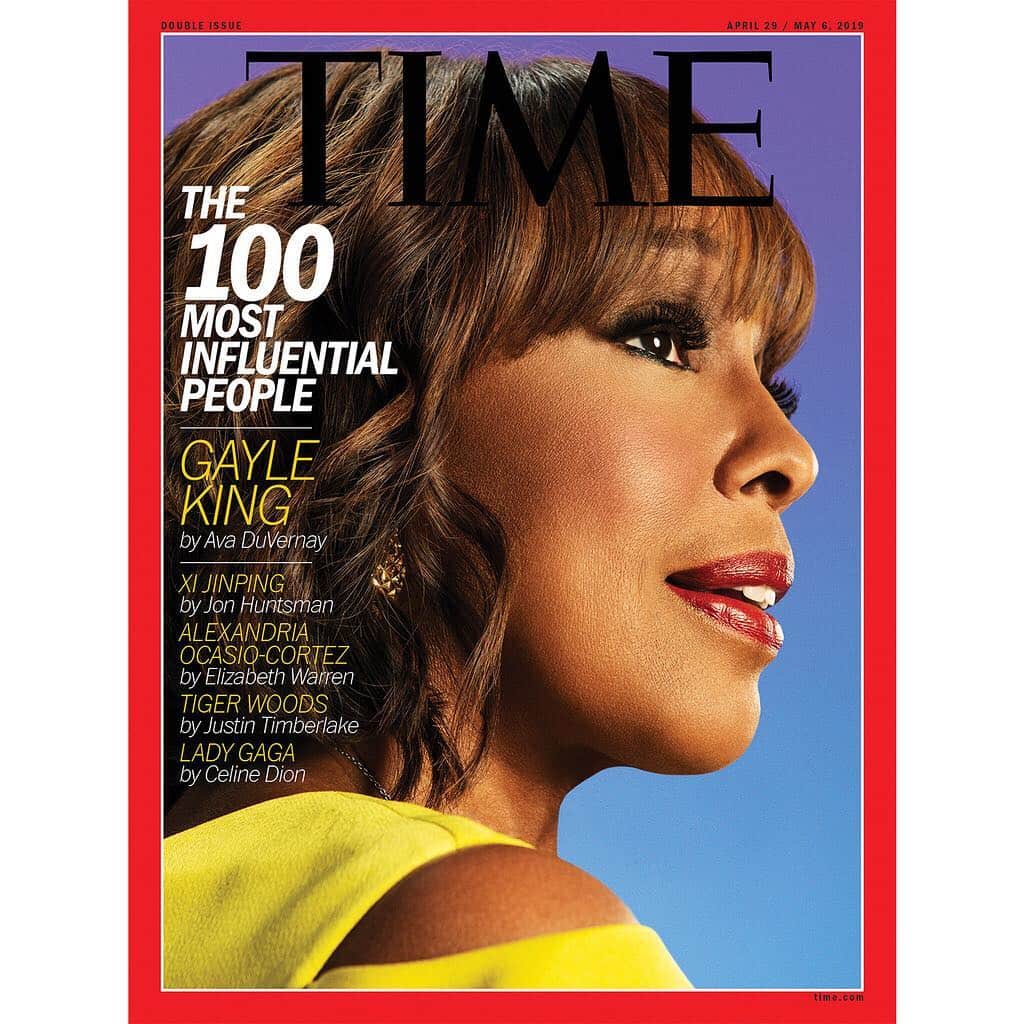 TIME Magazineさんのインスタグラム写真 - (TIME MagazineInstagram)「@gayleking is one of the 100 most influential people of 2019. "To be present, but not centered. To observe. To bear witness. Gayle has long honed this craft," writes @ava. See the full #TIME100 list at the link in bio, and swipe for a video interview with King. Photograph by @paridukovic for TIME. Video by @erisolano, @juliamarielull and @arpane」4月17日 20時43分 - time