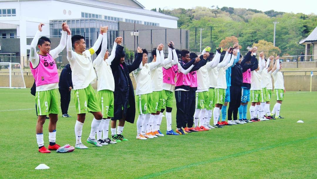 柿木亮介のインスタグラム：「5-1 win👑 #🆚st.Andrew'sFC #おこしやす京都AC #kyoto#サッカー #柿木亮介#18 #ちなみにどこにいるでしょう？笑」