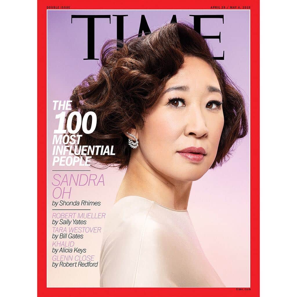 TIME Magazineさんのインスタグラム写真 - (TIME MagazineInstagram)「@iamsandraohinsta is one of the 100 most influential people of 2019. "With her nuanced characters," writes @shondarhimes, "Sandra Oh has chosen to fearlessly take up space in a universe that has not always made space for her." See the full #TIME100 list at the link in bio, and swipe for a video interview with Oh. Photograph by @paridukovic for TIME. Video by @fancybethany, @adamperez22 and @juliamarielull」4月17日 21時09分 - time