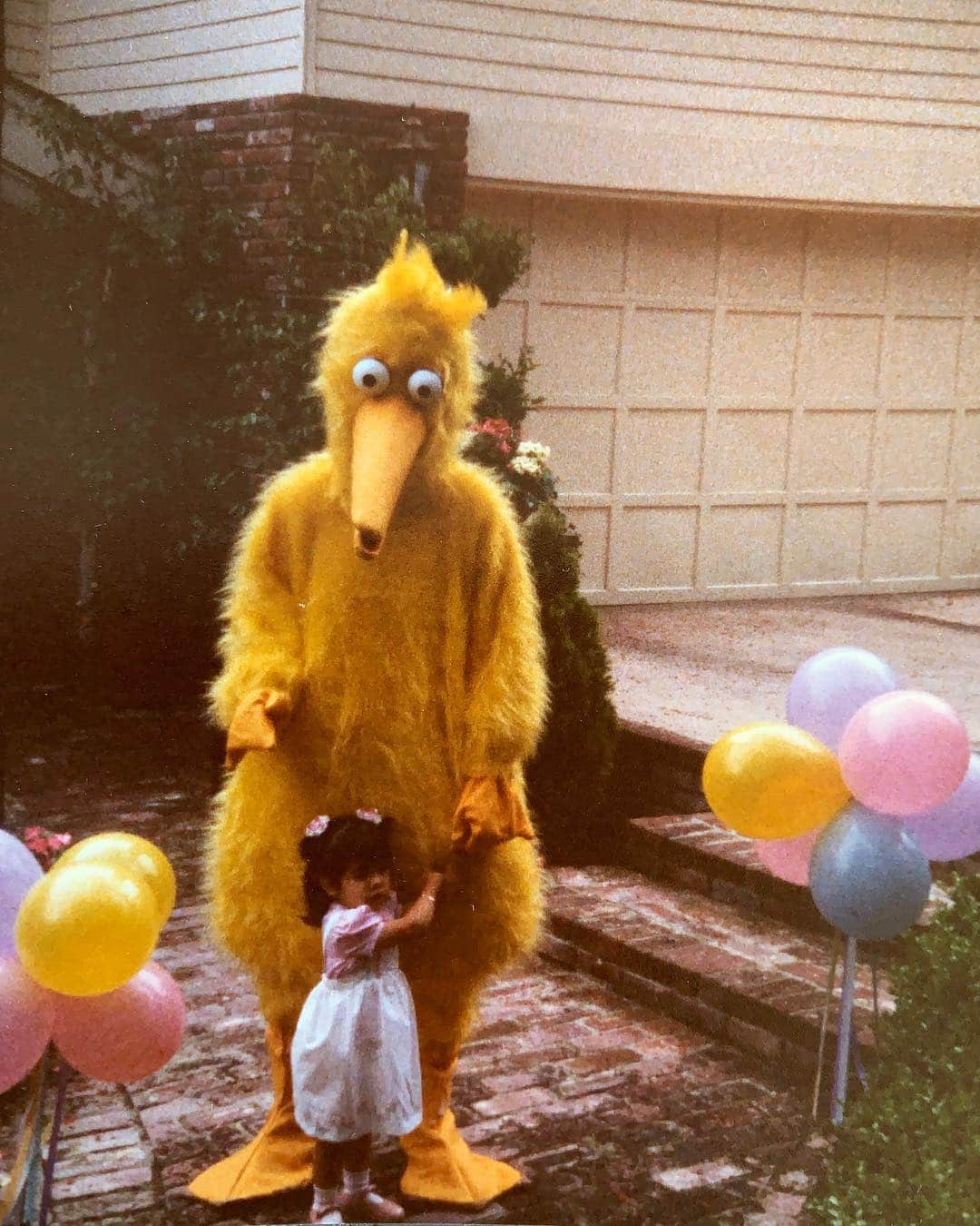 コートニー・カーダシアンさんのインスタグラム写真 - (コートニー・カーダシアンInstagram)「my second birthday 🎈 big bird has come a long way」4月18日 7時29分 - kourtneykardash