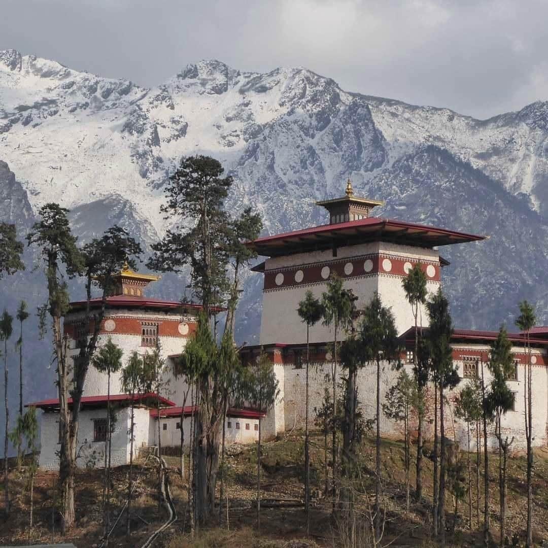 Lonely Planetさんのインスタグラム写真 - (Lonely PlanetInstagram)「This ornate fort in the town of Gasa, #Bhutan, was captured by #LonelyPlanet author @bradley_mayhew, set against dreamily snow-capped mountains. ⛰️」4月18日 0時00分 - lonelyplanet