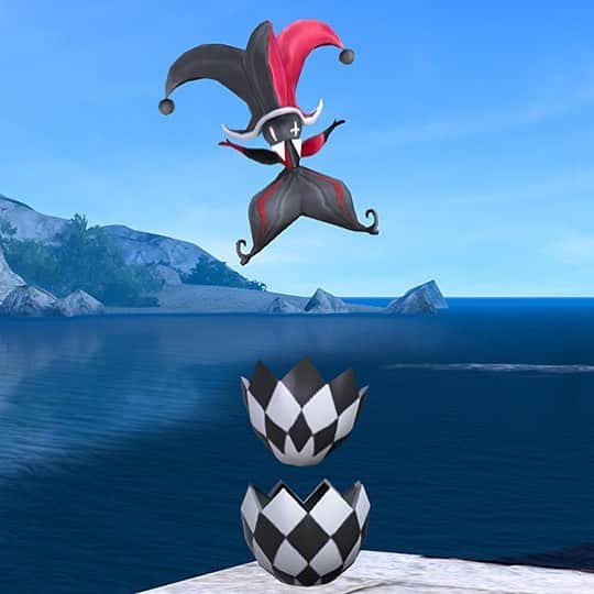 FINAL FANTASY XIVさんのインスタグラム写真 - (FINAL FANTASY XIVInstagram)「Jumping into Wednesday like the Motley Egg minion! 🎊 You can adopt one from the Mog Station #FFXIV #FF14」4月18日 1時03分 - ffxiv