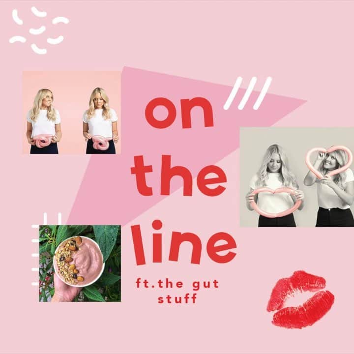 Estée Lalondeのインスタグラム：「Joining me on today’s episode is @thegutstuff co founded by @themactwins who in fact are DJ’s! We get right into the gut with this one and learn ways to improve our gut health, what foods we can eat and that farting is completely normal (14 times apparently!) Head over to @youreontheline and click the link in the bio to listen to the episode. #onthelinepodcast 💋」