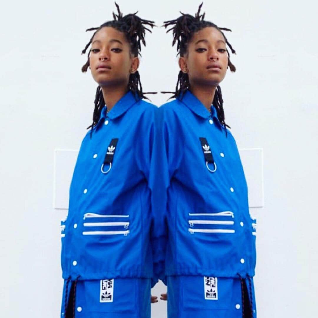 Lacy Redwayさんのインスタグラム写真 - (Lacy RedwayInstagram)「✨ Willow Smith ✨ #HairByLacyRedway  #Repost @nickbarose ・・・ Why so cool 🤩✨✨✨ @willowsmith x @adidas #FutureCraft #CreatedWithAdidas @lacyredway #WillowSmith #Adidas」4月18日 1時11分 - lacyredway