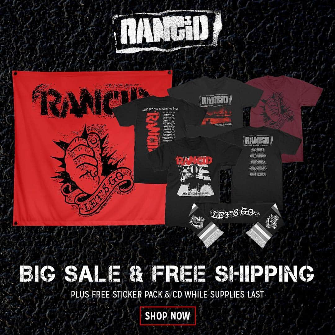 Rancidさんのインスタグラム写真 - (RancidInstagram)「RANCID STORE SALE  Link in bio」4月18日 1時13分 - rancid