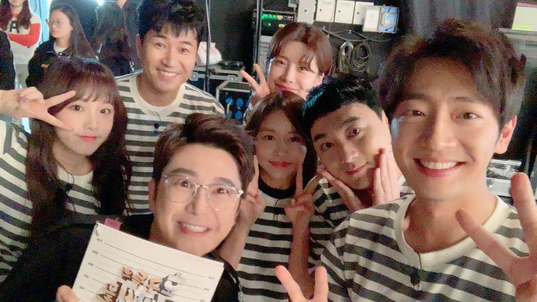 イ・サンヨプのインスタグラム：「#호구들의감빵생활 오늘도 즐거웠다. 드라마 #평일오후세시의연인 도 열심히 촬영중!」