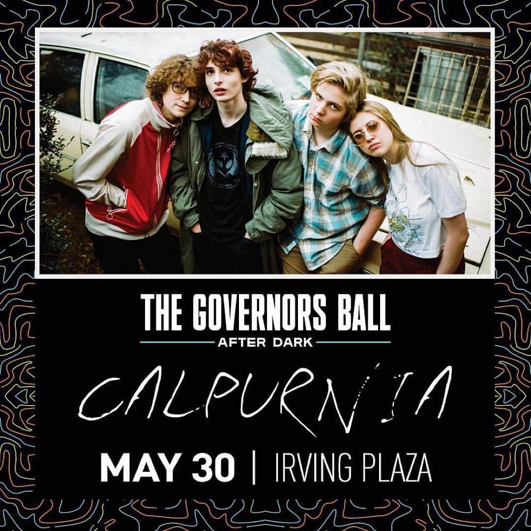 フィン・ヴォルフハルトさんのインスタグラム写真 - (フィン・ヴォルフハルトInstagram)「NEW YORK 👀 @calpurniaofficial added a show at @irvingplaza on May 30th ahead of our June 1 slot at @govballnyc! Tickets go on sale FRIDAY! Link in the bio ⬆️⬆️⬆️」4月18日 1時28分 - finnwolfhardofficial