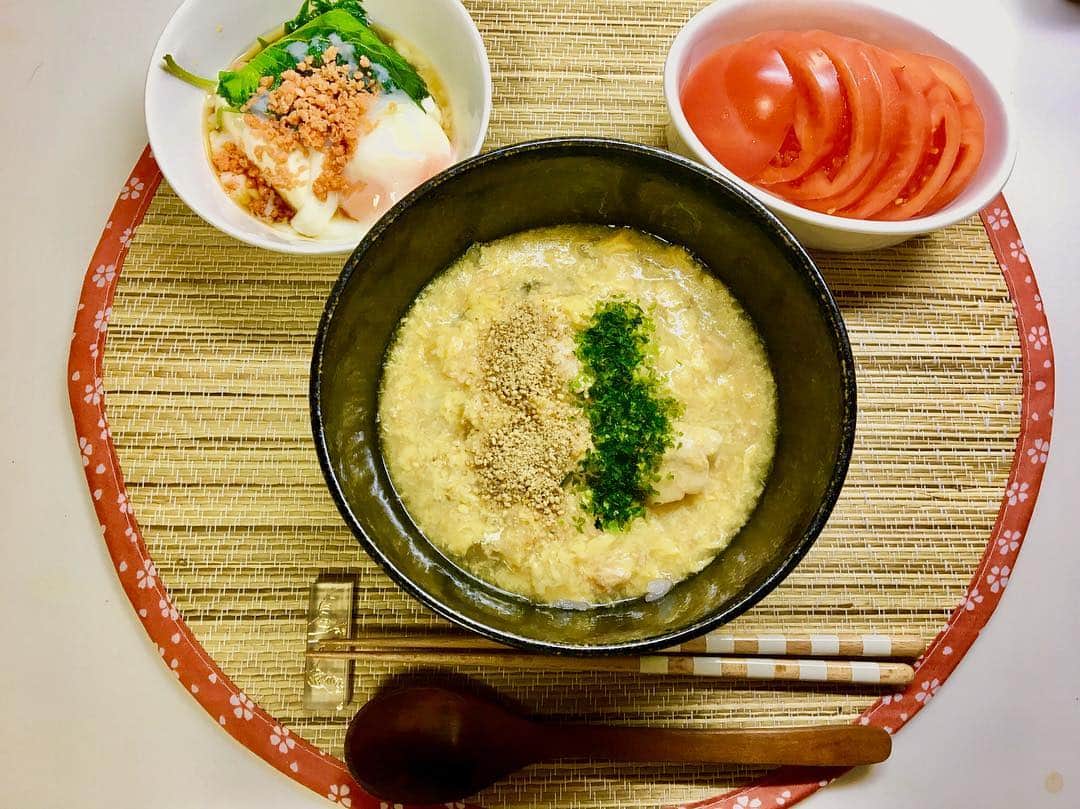 千眼美子さんのインスタグラム写真 - (千眼美子Instagram)「・ なんか寝れないなんでかな あー、自炊、あっ違うTHE炊の写メ上げてないからやー。 というわけで。 #自炊 #the炊 #自炊女子 #夕飯 #ごはん」4月18日 1時33分 - yoshiko_sengen