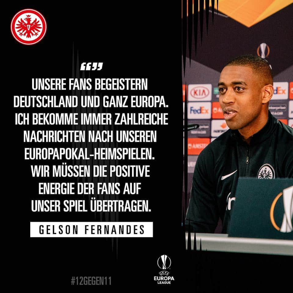 アイントラハト・フランクフルトさんのインスタグラム写真 - (アイントラハト・フランクフルトInstagram)「Eintracht 🙏 • • #quote #12gegen11 #SGEuropa #uel #SGEBenfica #sge #eintracht #frankfurt #eintrachtfrankfurt」4月18日 1時39分 - eintrachtfrankfurt