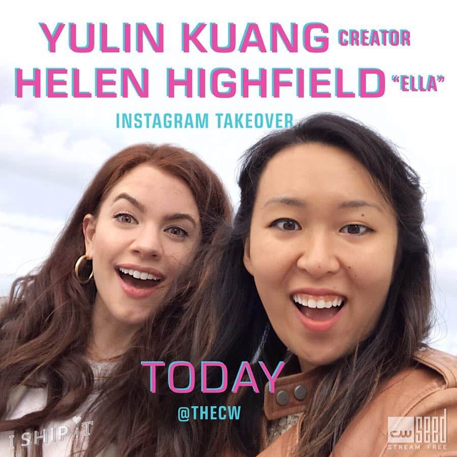 The CWさんのインスタグラム写真 - (The CWInstagram)「✨ OH HEY. Join #IShipIt star @helenhighfield and creator @yulin.kuang  for their Instagram takeover today! You have one week left to stream their musical romcom about a fangirl on @cwseed ✨」4月18日 2時54分 - thecw