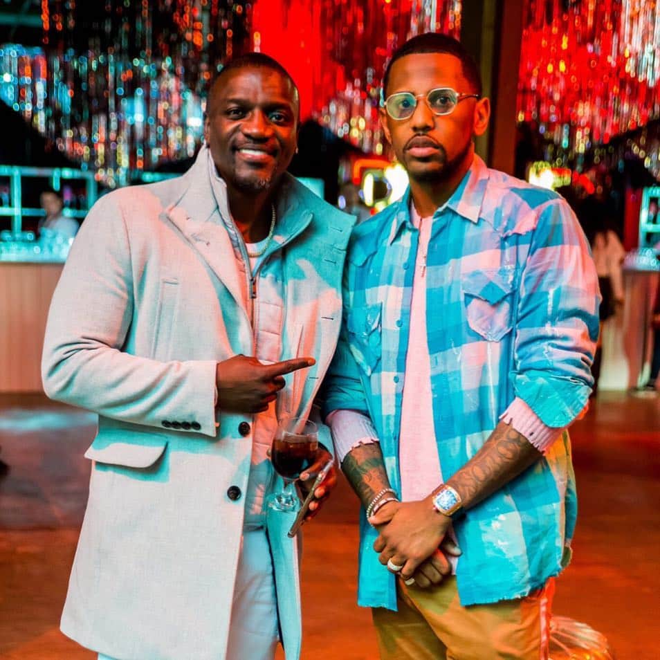 ファボラスのインスタグラム：「Happy Birthday to my brother @akon. Been solid since Day 1 & always used his success to provide opportunity for others. Celebrate Life for him! 🎈」