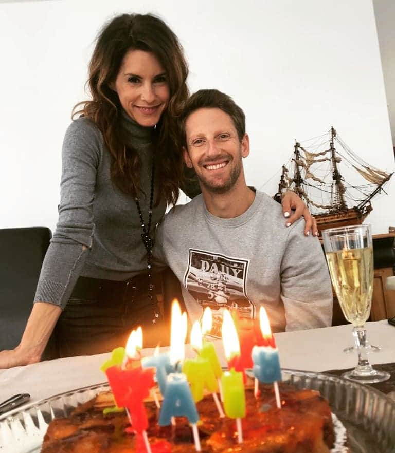 ロマン・グロージャンさんのインスタグラム写真 - (ロマン・グロージャンInstagram)「🎂❤️🎉 @mariongrosjean #love #birthday #happy」4月18日 3時03分 - grosjeanromain