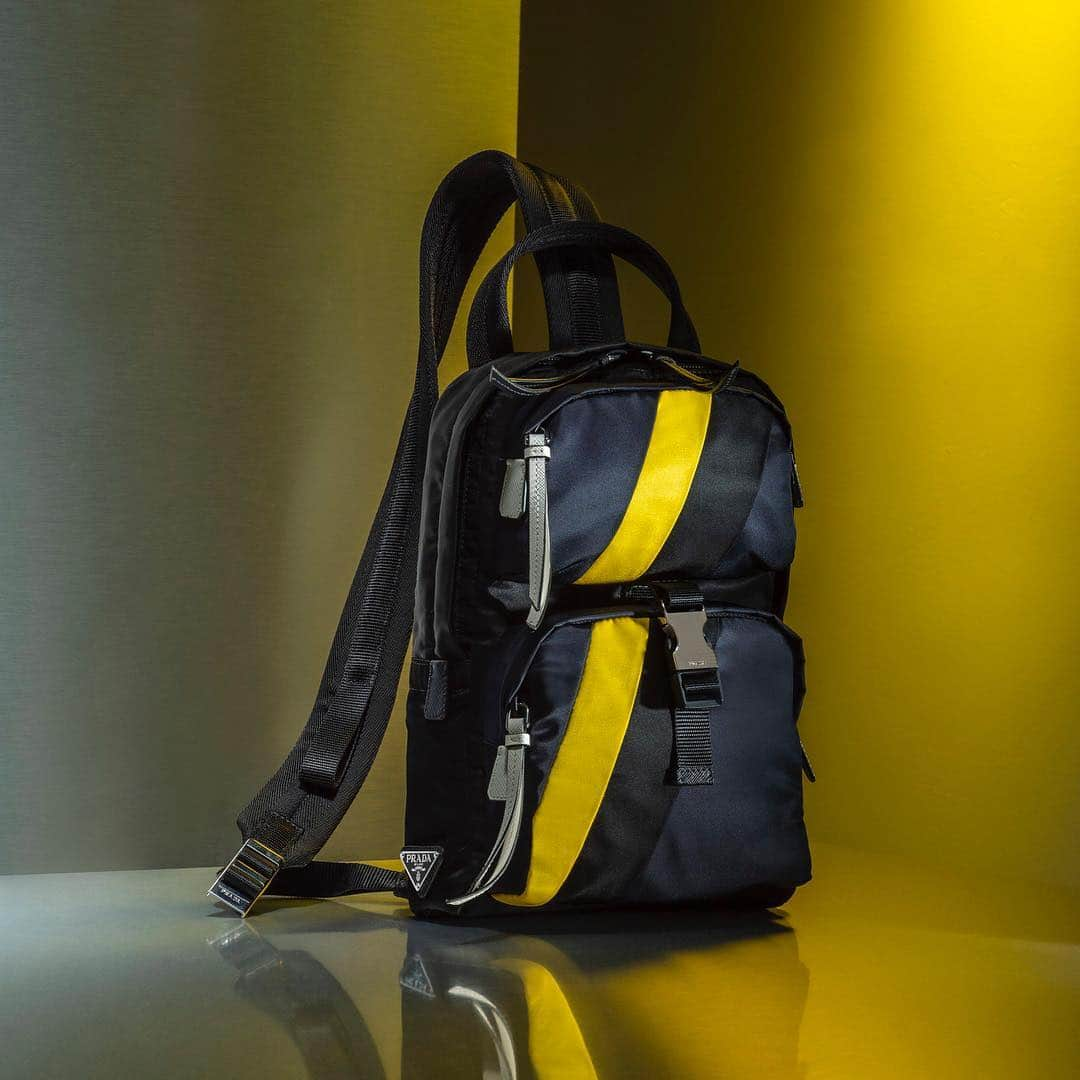 プラダさんのインスタグラム写真 - (プラダInstagram)「New technical fabric backpacks are a patchwork of #Prada codes. ⠀ Discover more via link in bio.」4月18日 4時04分 - prada