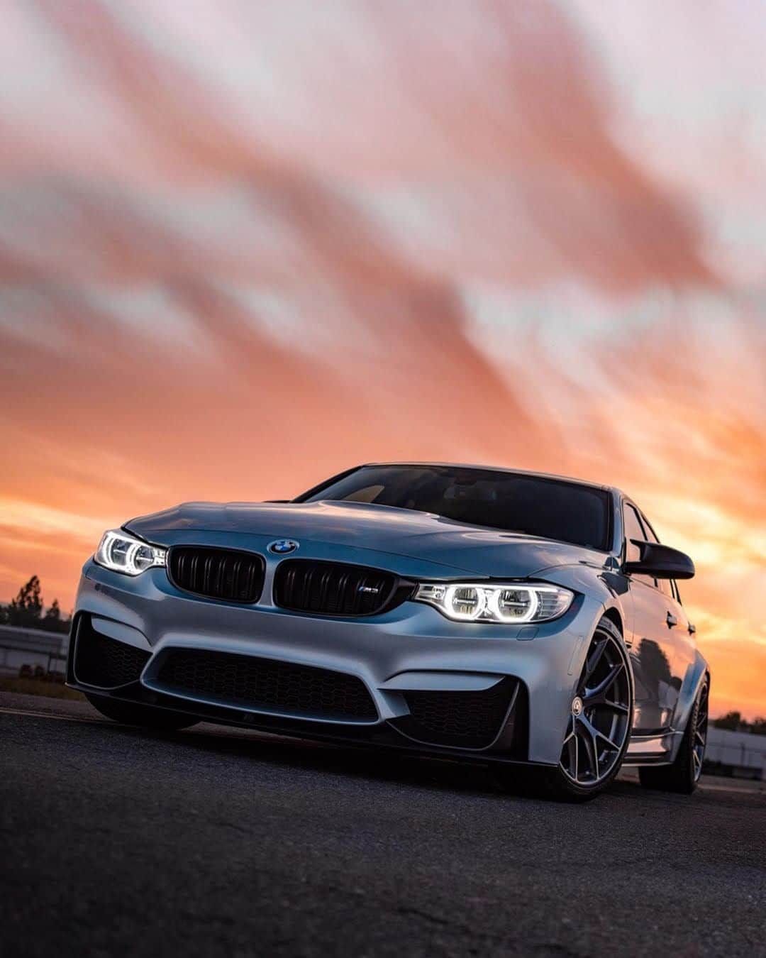 BMWのインスタグラム：「There are no limits, you are infinite. The BMW M3 Sedan. #BMWRepost @mark.keriakes @luvmybluesbb  #BMW #M3 #BMWM __ BMW M3 Sedan: Fuel consumption in l/100 km (combined): 8.8 (8.3). CO2 emissions in g/km (combined): 204 (194). The figures in brackets refer to the vehicle with seven-speed M double-clutch transmission with Drivelogic. The values of fuel consumptions, CO2 emissions and energy consumptions shown were determined according to the European Regulation (EC) 715/2007 in the version applicable at the time of type approval. The figures refer to a vehicle with basic configuration in Germany and the range shown considers optional equipment and the different size of wheels and tires available on the selected model. The values of the vehicles are already based on the new WLTP regulation and are translated back into NEDC-equivalent values in order to ensure the comparison between the vehicles. [With respect to these vehicles, for vehicle related taxes or other duties based (at least inter alia) on CO2-emissions the CO2 values may differ to the values stated here.] The CO2 efficiency specifications are determined according to Directive 1999/94/EC and the European Regulation in its current version applicable. The values shown are based on the fuel consumption, CO2 values and energy consumptions according to the NEDC cycle for the classification. For further information about the official fuel consumption and the specific CO2 emission of new passenger cars can be taken out of the „handbook of fuel consumption, the CO2 emission and power consumption of new passenger cars“, which is available at all selling points and at  http://www.dat.de/angebote/verlagsprodukte/leitfaden-kraftstoffverbrauch.html.」