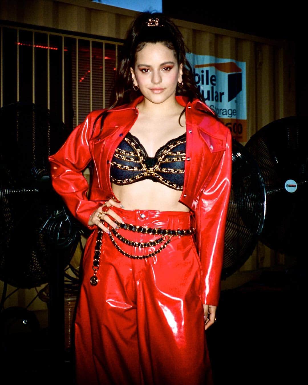 V Magazineさんのインスタグラム写真 - (V MagazineInstagram)「Not only was @rosalia.vt at #Coachella Weekend 1 totally earth-shattering, but she nailed it in this red two-piece. Head to Stories the rest of our Coachella highlights in @saskialawaks’ photo diary.」4月18日 6時32分 - vmagazine