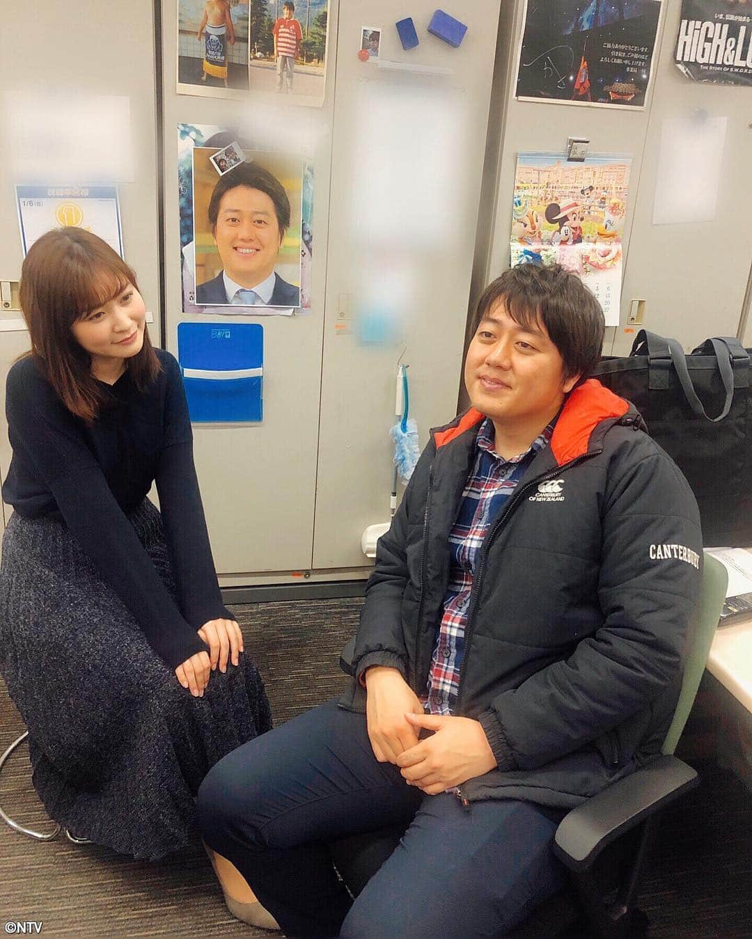 日本テレビ系『シューイチ』さんのインスタグラム写真 - (日本テレビ系『シューイチ』Instagram)「. ☀️絶好のロケ日和ですが 今日は出番がなかった安村アナと岩田アナ🐻🐰 . スタッフルームで楽しく談笑しております😆  #安村直樹#岩田絵里奈 #ロケ日和#お留守番 #シューイチ#shu1tv」4月18日 16時00分 - shu1tv