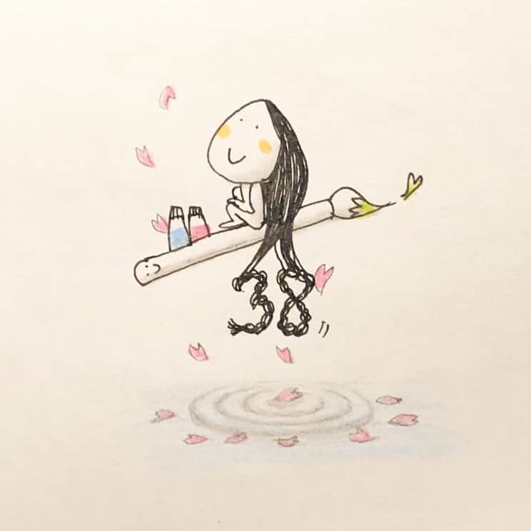 のインスタグラム：「🌸🍃… ・ 昨夜はブログを更新の巻。 誕生日の節目綴りました。  38歳という実感がないけれど。 28歳の時よりは体調が良いし。 歳という数字は関係無いなと。 あらためて感じているこの頃。  お誕生日という１年の節目とは。 少しの人生が見つめられるとき。  それにしましても。  人生あっという間な気がして。 １日がとても貴重にかんじる。  #人生こんなもん ・ ・ ・  ブログは。@sakakiyamatakayo プロフィールにリンク.jp/sakakiyamatakayoより。 … ・ ・ ・ ・ ・ 🌸" 作品展示情報… ・ 『第7回 郷さくら美術館 桜花賞展』 … 会場：郷さくら美術館 ・ 「郷さくら美術館　桜花賞」展は、「桜」を描いた現代日本画を多くの方々にご覧頂き、日本画の素晴らしさを再発見してもらうことを目的とした展覧会です。今回もこれからの活躍がますます期待される日本画家31名が、日本美術でおなじみの「桜」という大変難しいモチーフを相手に、それぞれの持ち昧を生かした個性的な素晴らしい桜の絵画に仕上げています。現代日本画家たちの個性を、豊かな桜花の美しさを、どうぞお楽しみください。  東京都目黒区上目黒1-7-13　 TEL：03-3496-1771  東急東横線、東京メトロ日比谷線 中目黒駅より徒歩５分 ◼︎詳しくはホームページをご覧ください … ・ ・  #🌸 #春 #spring #happybirthday #お誕生日 #日本画家 の #ラクガキ #art #ペン画 #pen #sarasa #anime  #キャラクター  #artist #らくがき_sakakiyamatakayo #sakakiyamatakayo_rakugaki #Instagram #アメブロ #アメブロ更新しました #さくら #桜 #CherryBlossoms #38歳」